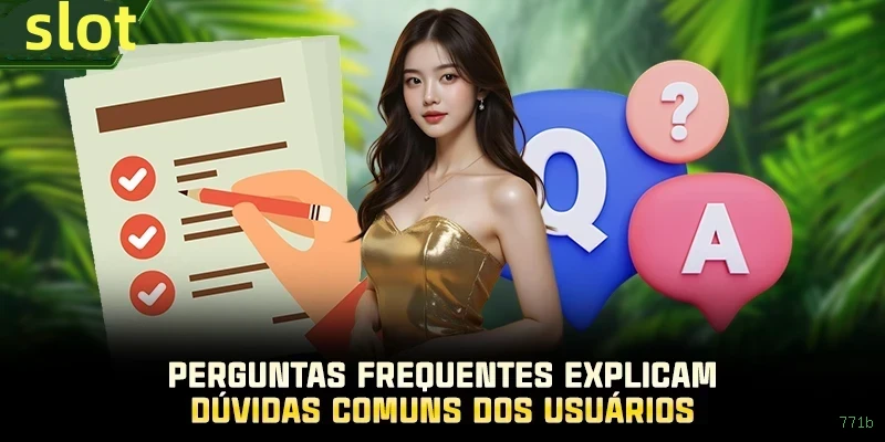 Central de dúvidas rápidas sobre o app 771b